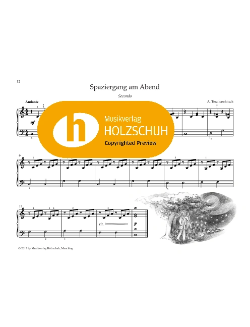 Spaziergang am Abend